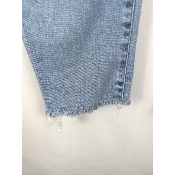 Agolde Jeans Women's Size 27 Blue Toni Mid Rise Skinny Straight Fray - Picture 7 of 13